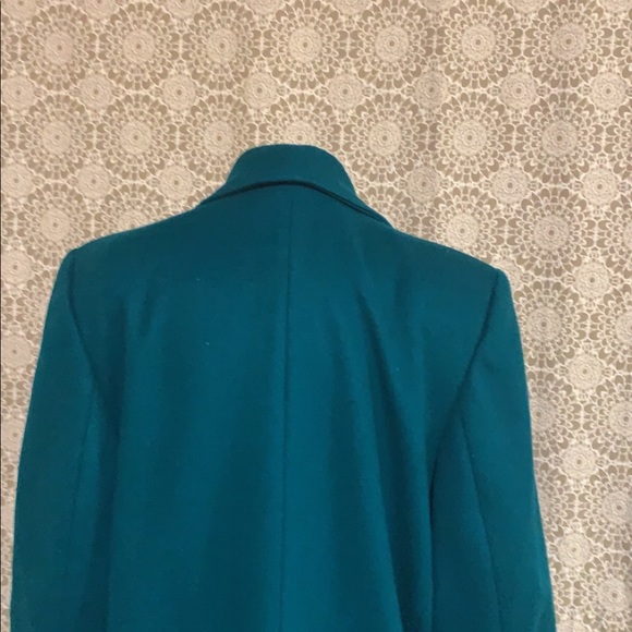 ❌SOLD❌London Fog blue trench coat - Picture 7 of 8